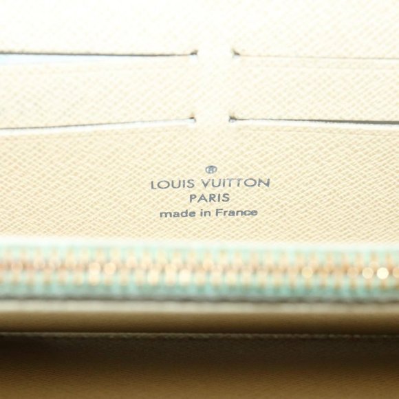 LOUIS VUITTON Damier Azur Zippy Wallet Long Wallet LV Auth th3350 - Picture 14 of 16